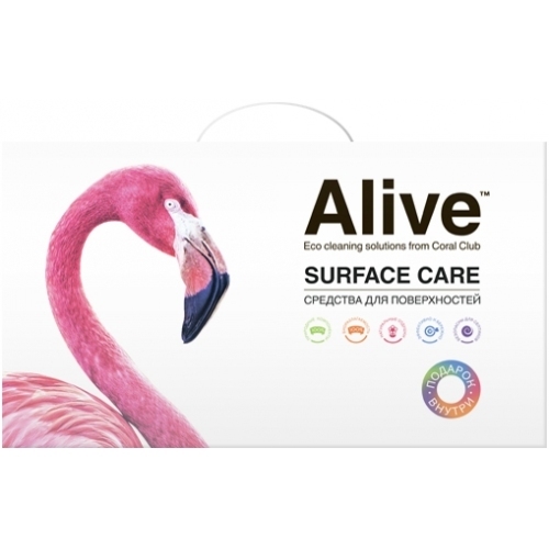 Alive Oberflächen-Reiniger / Reinigungsset  / Alive Surface Care Set (Coral Club)